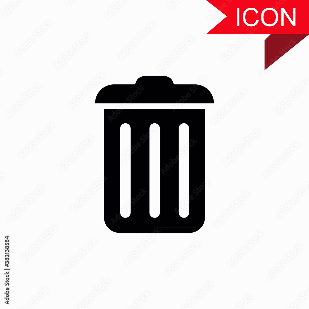 Recycle bin icon for graphic and web design Recycle bin icon for graphic and web design
