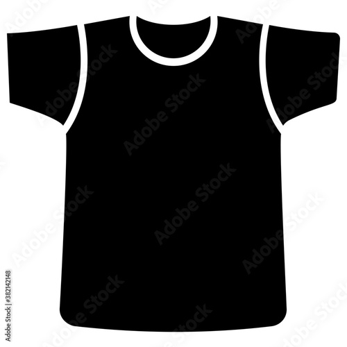 A hanged shirt made of cotton 