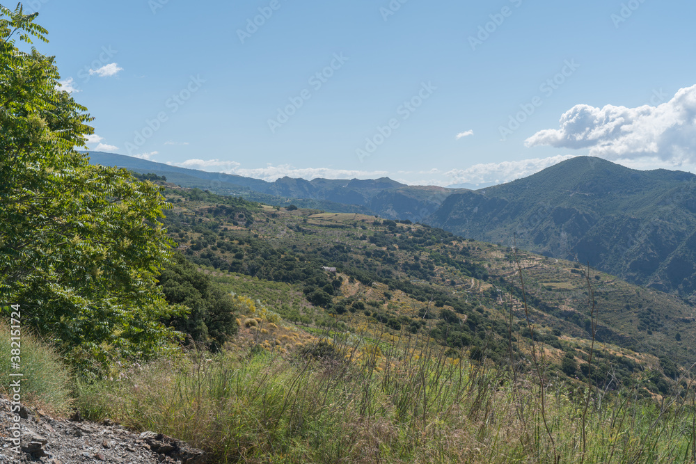 Fototapeta premium Mountainous landscape in southern Spain