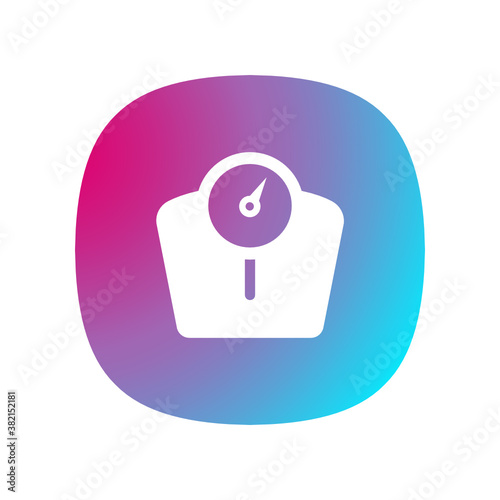Weight Scale - Button