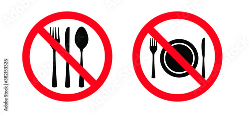 Inedible. not for human consumption. Stop, poisonous mushroom area. No dangerous toxin sign. Don’t eating Poison mushrooms sign. Forbidden to eat, Do not pick fungus zone. Flat vector symbol