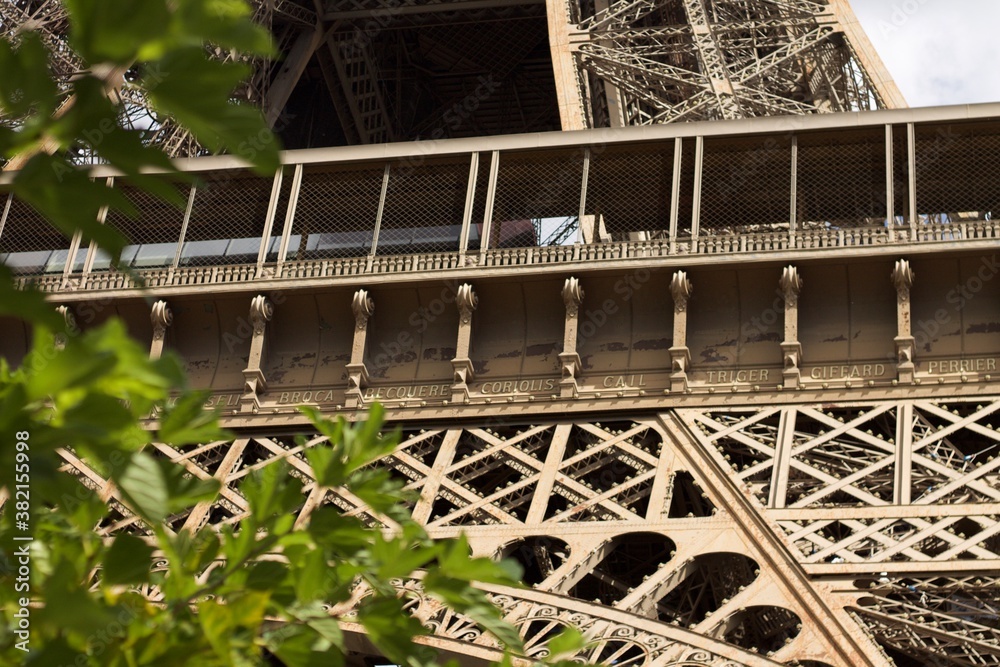 Dettaglio base Torre Eiffel