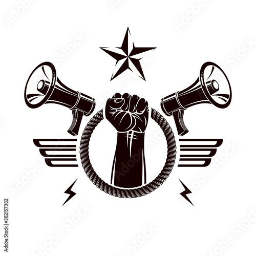 Vector poster created using...