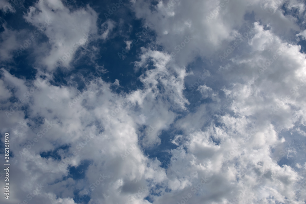 Dramatic sky with white clouds. Dramatic sky with white clouds.