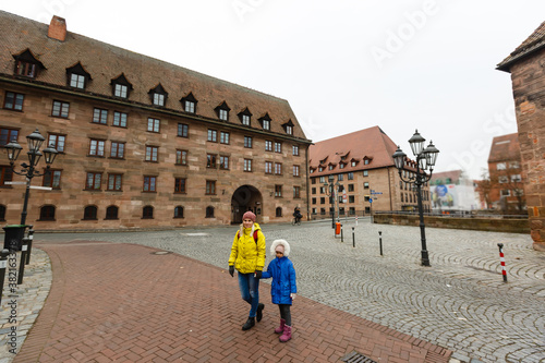 Panorama of theold town of Nuremberg photo