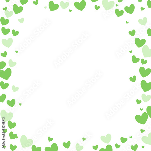Happy Valentines Day background with hearts.