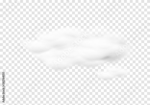 cumulus cloud vectors isolated on transparency background ep66