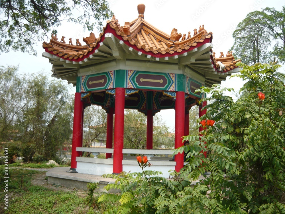pavilion in the garden pavilion in the garden