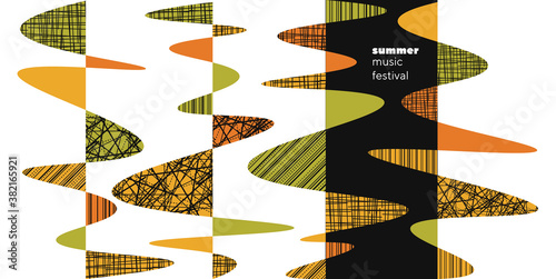 Dynamics wavy shapes in mid...