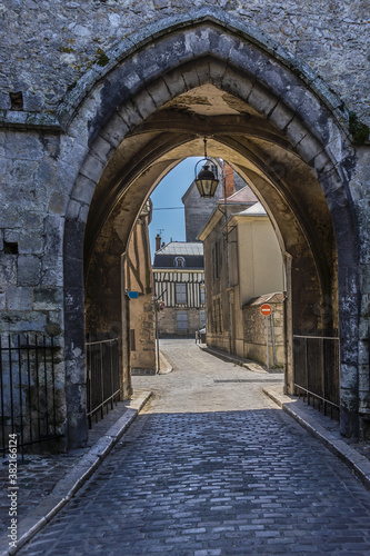 фотографія View Tour Notre-Dame-du-Val at end of rue Notre-Dame - tower is only surviving vestige of Notre-Dame-du-Val collegiate church, destroyed during French Revolution