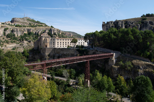Puente de San Pedro en Cuenca, Castilla la Mancha photo