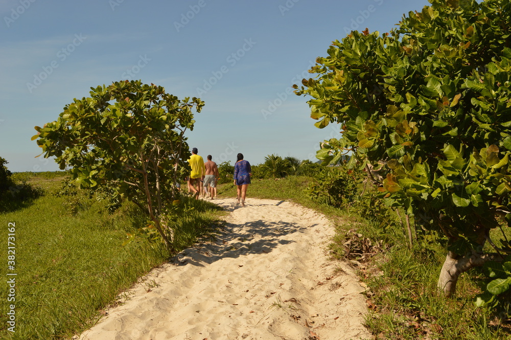 The perfect beaches on the paradise island of Morro do Sao Paolo in Brazil The perfect beaches on the paradise island of Morro do Sao Paolo in Brazil