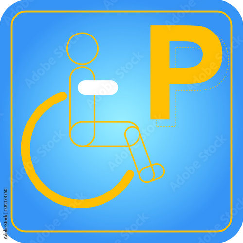 International day of people with disabilities. Positive thinking and living positively in society. Symbol world disability. Protecting the disabled and globe background. vector illustration