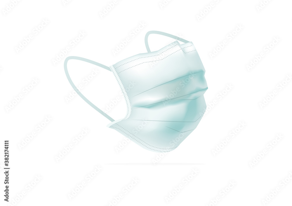 green medical face mask vectors for antivirus and Covid19 isolated on white background ep03 green medical face mask vectors for antivirus and Covid19 isolated on white background ep03