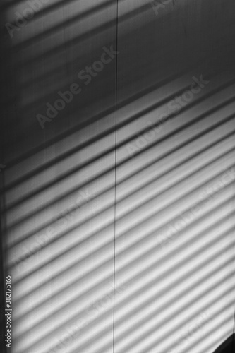Wallpaper Mural Shadow from blinds on the wall in the room. Torontodigital.ca
