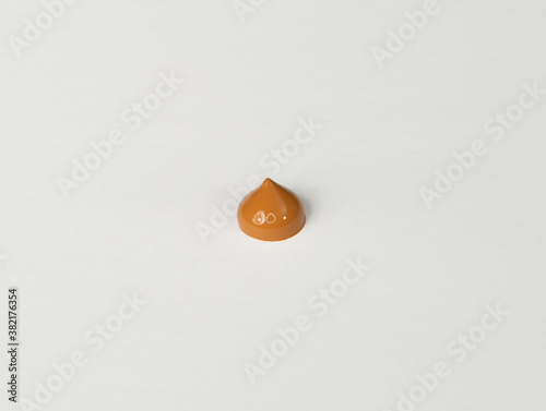 Butterscotch Acrylic Paint Dollop