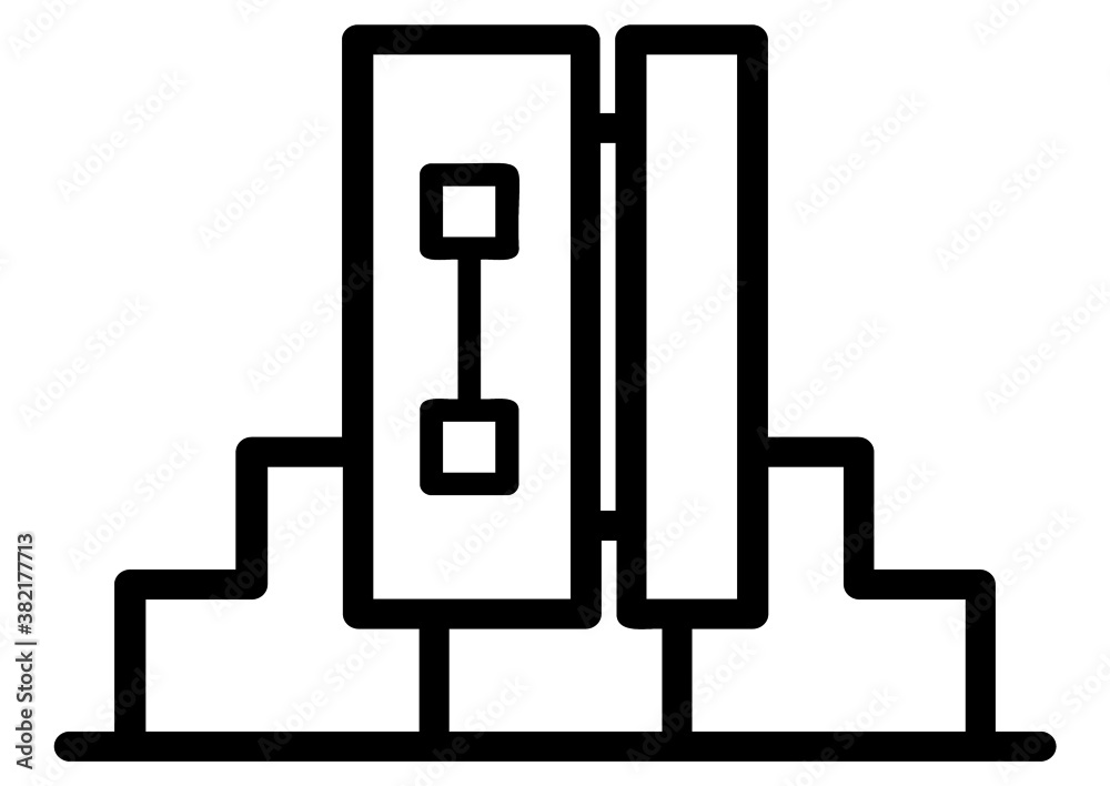 Building icon vector logo template for apps and website
Building icon vector logo template for apps and website