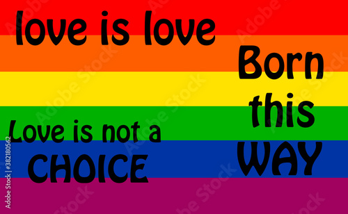 Illustration to the day of pride
