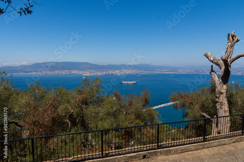 spectacular views from the rock of Gibraltar