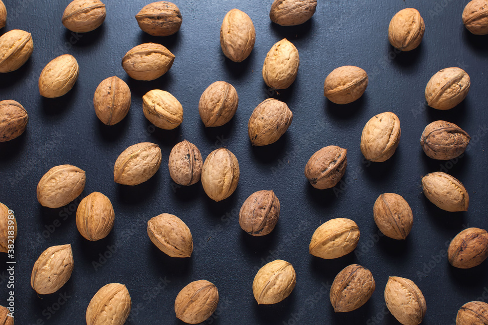 Walnuts on the table. Healthy food Walnuts on the table. Healthy food