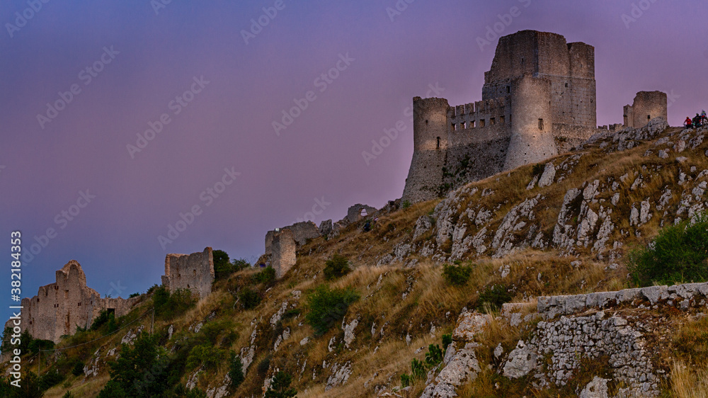 Blue hour on the castle