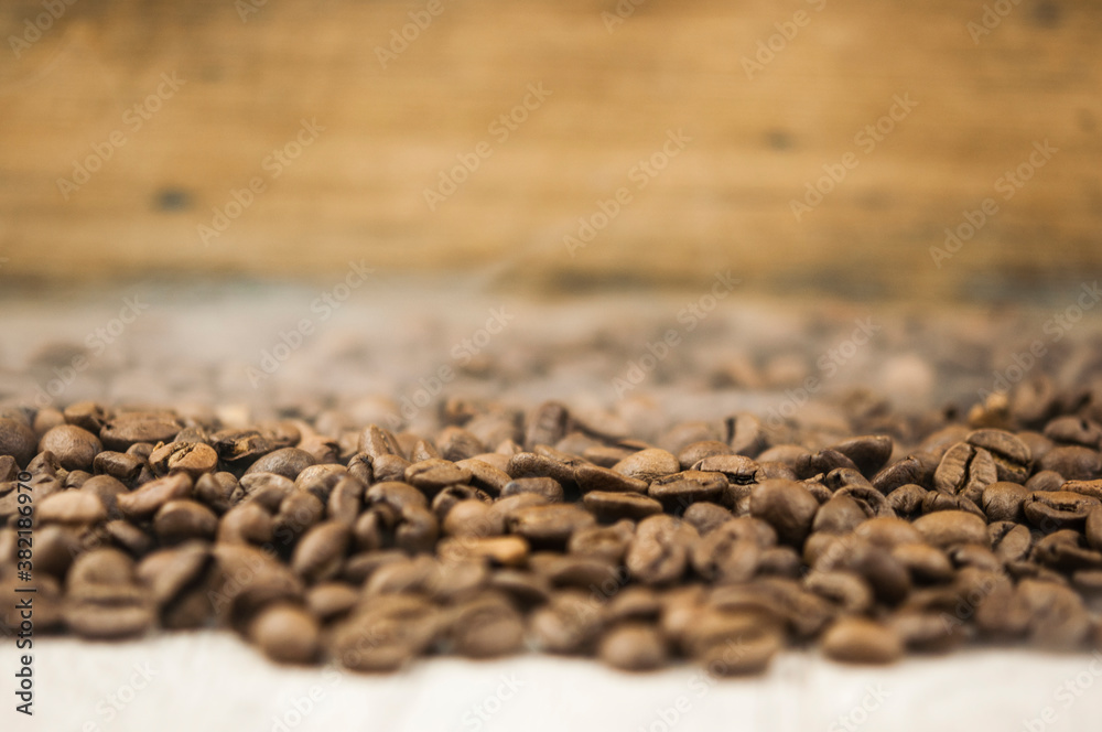 roasted coffee beans, can be used as a background roasted coffee beans, can be used as a background