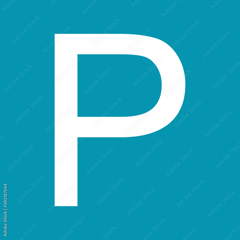 Car parking icon flat design illustration Car parking icon flat design illustration