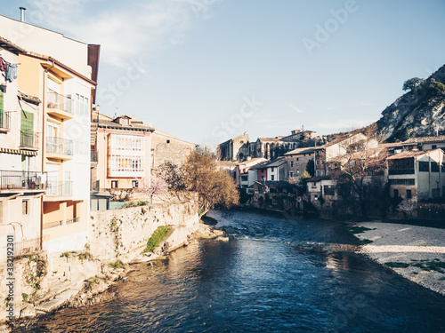 Estella city in Navarra, Spain