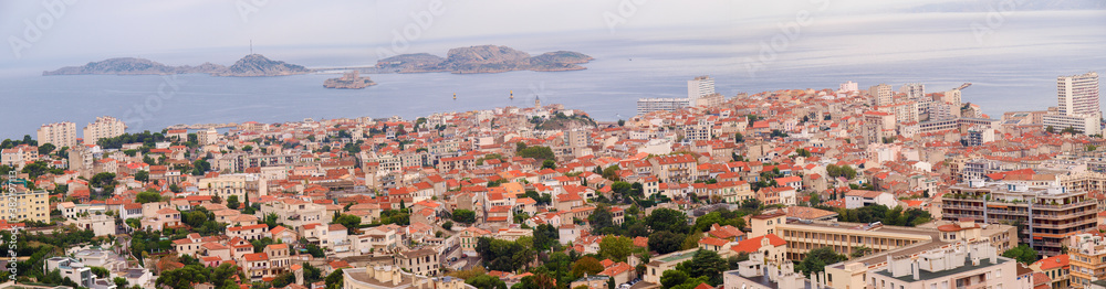 View of Marseille, France
