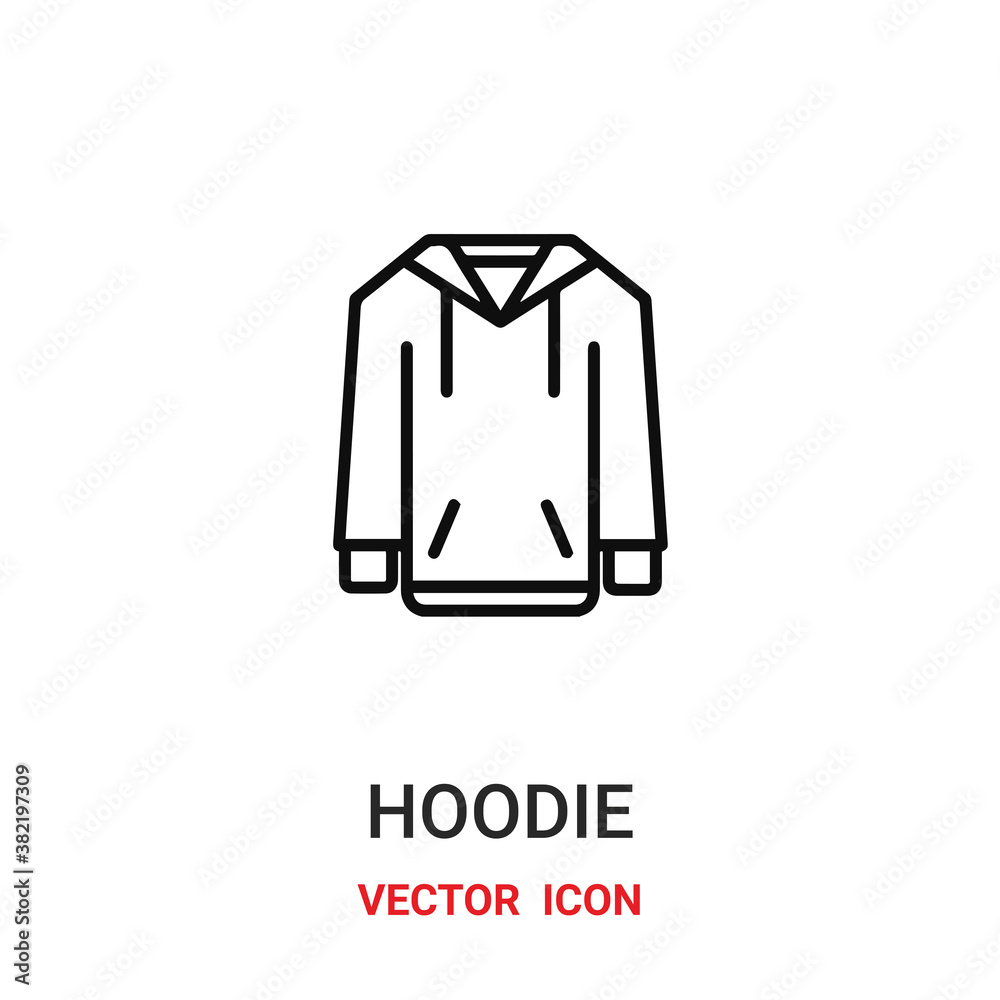 hoodie icon vector symbol. hoodie symbol icon vector for your design. Modern outline icon for your website and mobile app design. hoodie icon vector symbol. hoodie symbol icon vector for your design. Modern outline icon for your website and mobile app design.