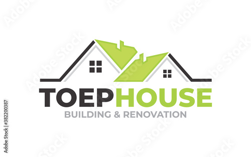 Illustration graphic vector of house building logo design