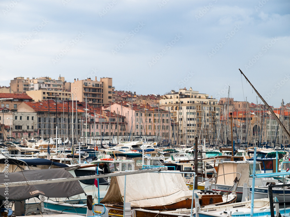 The Old Port of Marseille, France