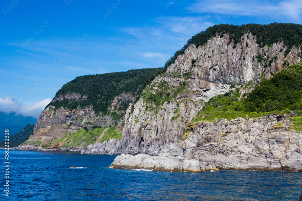 Shiretoko Cliffs, Hokkaido, Japan
