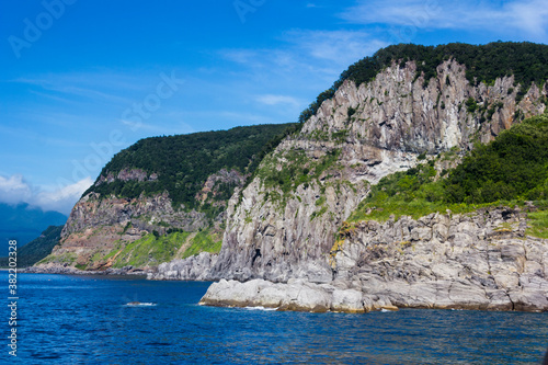 Shiretoko Cliffs, Hokkaido, Japan