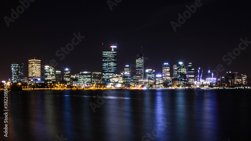 Perth during the night  Australia 