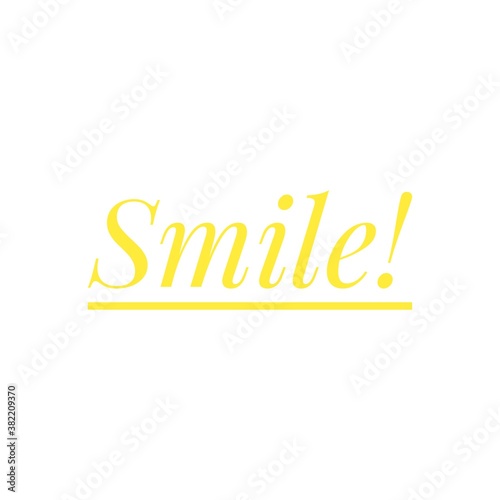 ''Smile'' sign