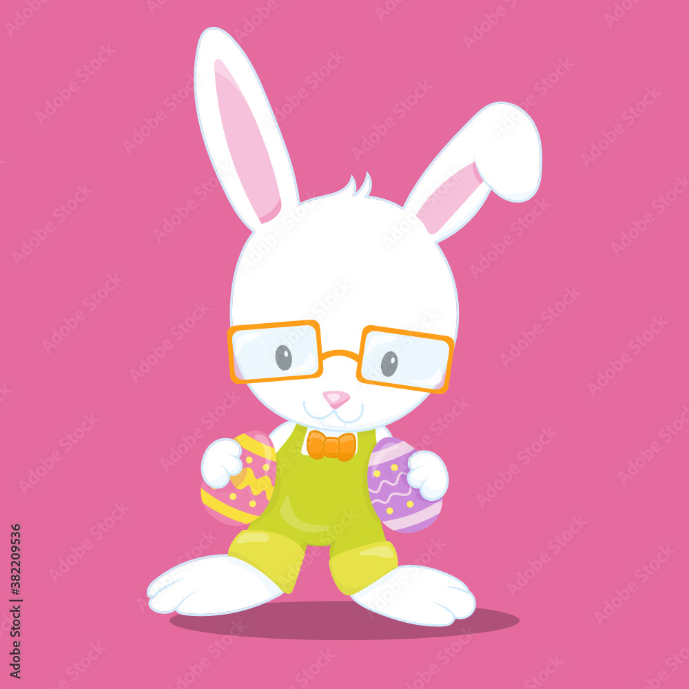 happy-easter rabbit