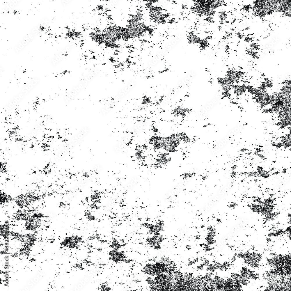 Rough black and white texture vector. Distressed overlay texture. Grunge background. Abstract textured effect. Vector Illustration. Black isolated on white background. EPS10