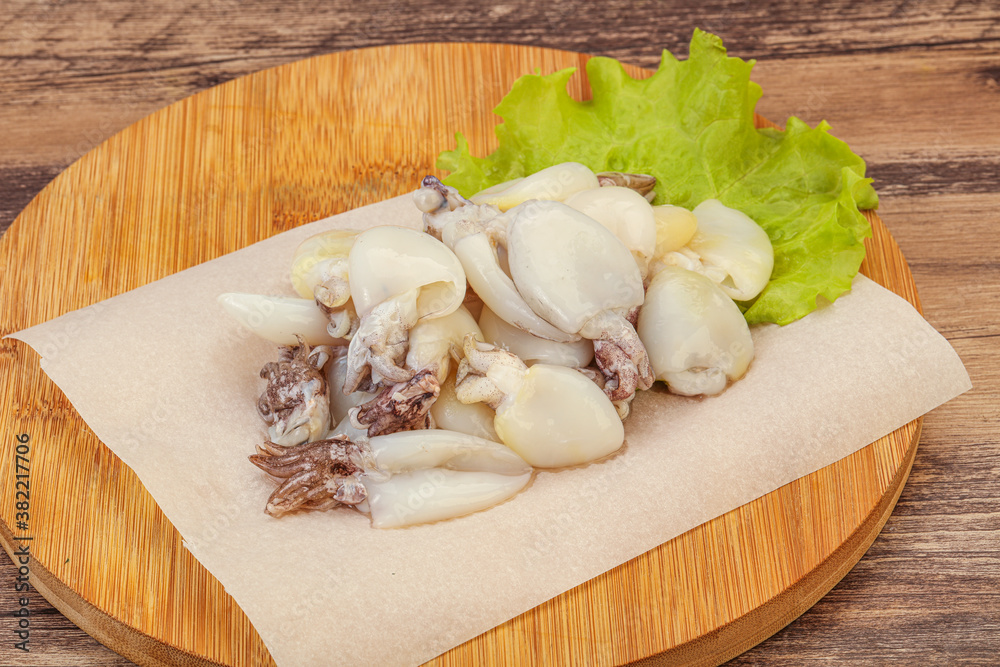 Raw seafood - cuttlefish for cooking Raw seafood - cuttlefish for cooking