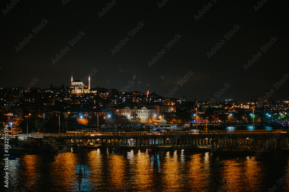 beautiful and modern Istanbul at night. A fusion of Asian and European culture in one city.
history and modernization in one place.