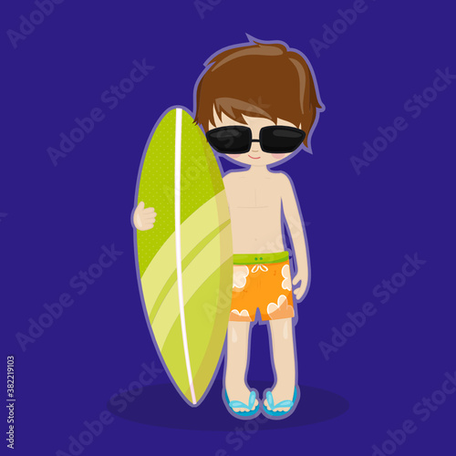 Surfer-boy © Prettygrafik