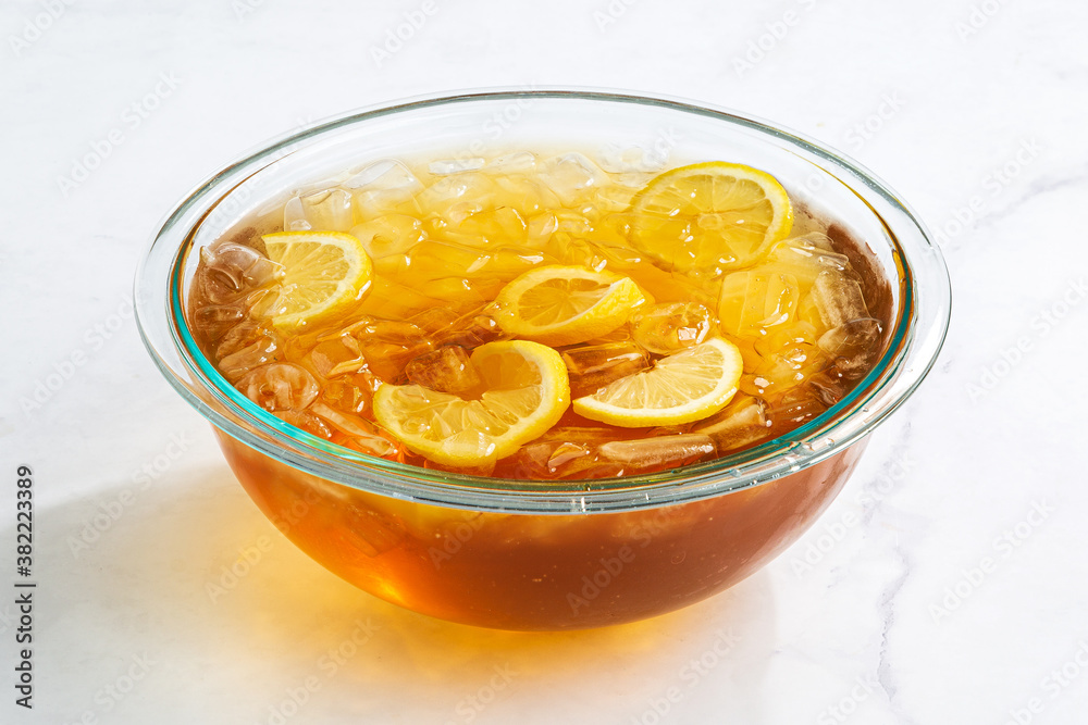 Bowl of Ice Tea Bowl of Ice Tea
