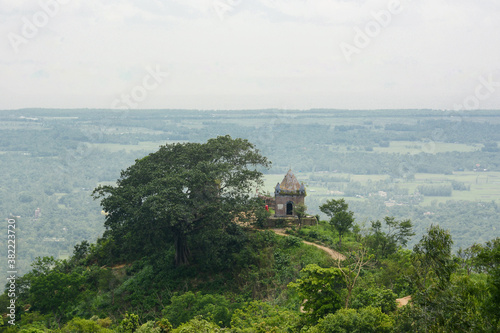 temple in top of hill