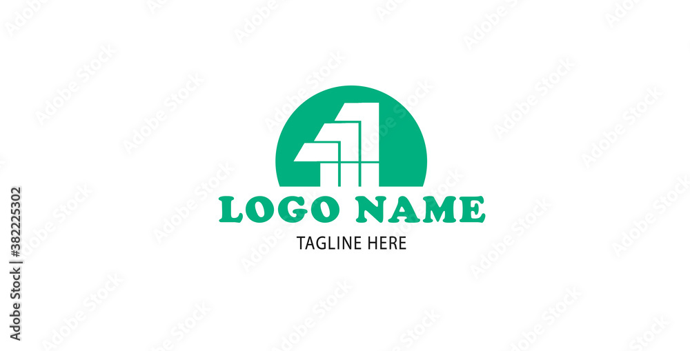 Logo 777 House and three sevens - logo name - template # 2 Logo 777 House and three sevens - logo name - template # 2