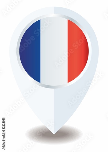 Flag of France, French Republic. Template for award design, an official document with the flag of France. Bright, colorful vector illustration. Free Download Flag of France, French Republic. Template for award design, an official document with the flag of France. Bright, colorful vector illustration. - GFXLoad