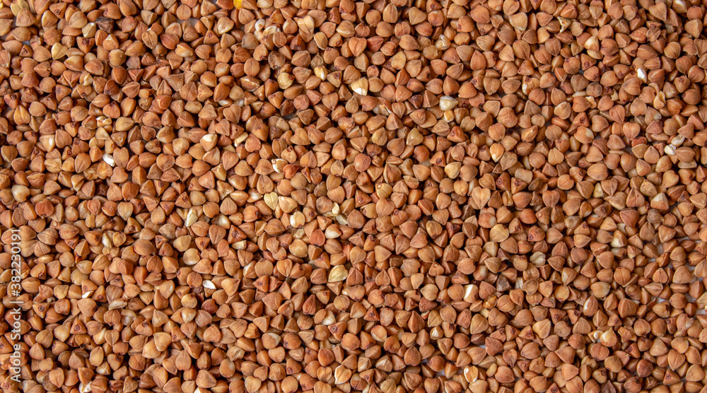 Buckwheat, buckwheat background, buckwheat texture, loose buckwheat Buckwheat, buckwheat background, buckwheat texture, loose buckwheat