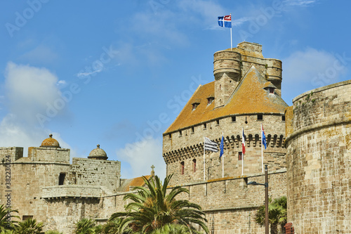 dungeon of the castle of Duchess Anne of Brittany in the walled city of Saint-Malo, Brittany, France