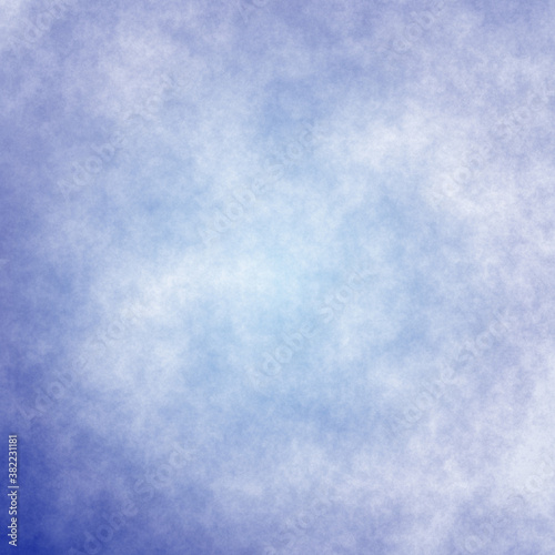 Gradient color blue paper. Sky and cloud background. © Sudakarn