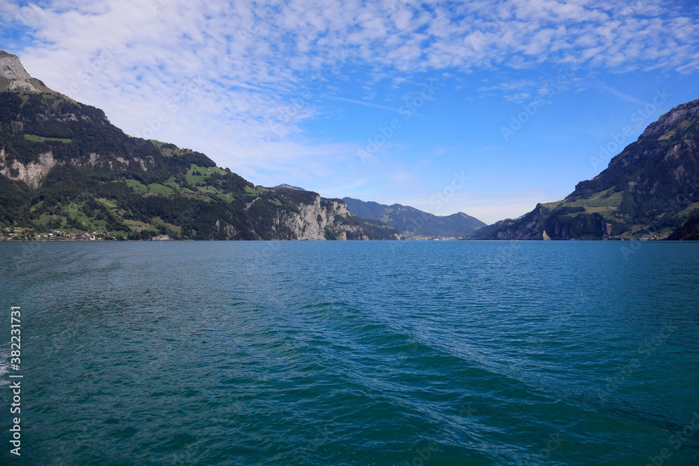 Mountains at Lake Lucerne