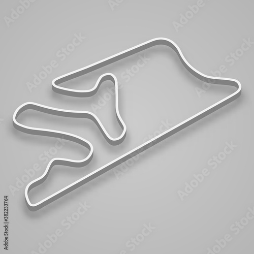Kymi Ring Circuit for motorsport and autosport.